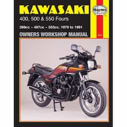 Kawasaki 400, 500 et 550 Fours (79 - 91)