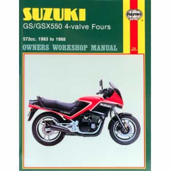 Suzuki GS / GSX550 à 4 soupapes (83 - 88)