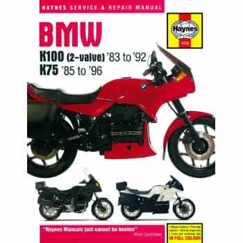 BMW K100 & 75 2 modèles de soupape (83 - 96)