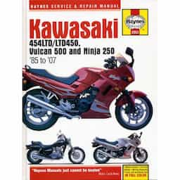 Kawasaki454LTD / LTD450, Vulcan500 & Ninja 250 (85 - 07)