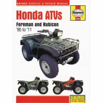 Contremaître et rubicon HondaATV (95 - 11)