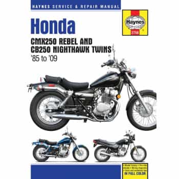 HondaCMX250 Rebel & CB250 Jumeaux Nighthawk (85 - 14)