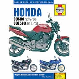 HondaCB500 (93-02) et CBF500 (03-08)