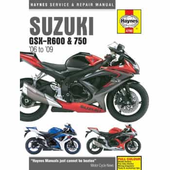 SuzukiGSX-R600 & 750 (06-16)