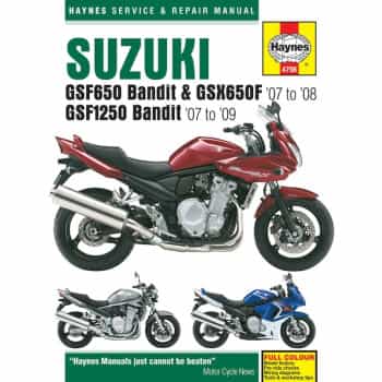 SuzukiGSF650 / 1250Bandit & GSX650 / 1250F (07-14)