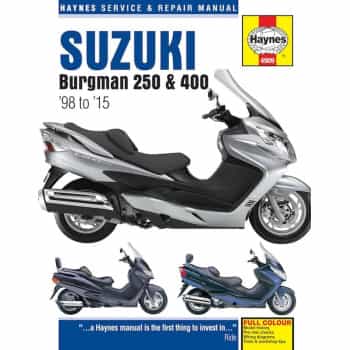 Suzuki Burgman 250 et 400 (98-15)