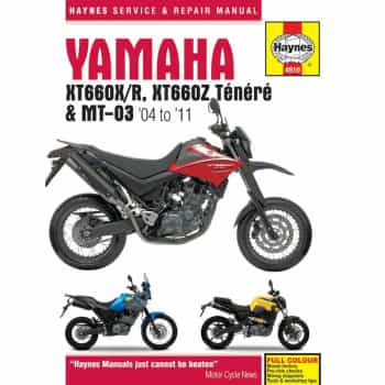 Yamaha XT660 et MT-03 (04-11)