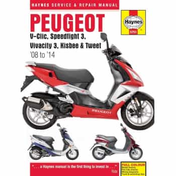 Peugeot V-Clic, Speedfight3, Vivacity 3, Kisbee et Tweet (08 - 14)