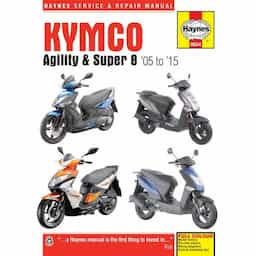 Kymco Agility (05-15) et Super 8 (07-15) Scooters