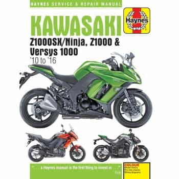 Kawasaki Z1000, Z1000SX et Versys (10 à 16)