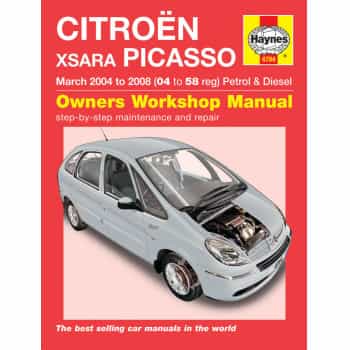 Manuel d'atelier Haynes Citroën Xsara Picasso Essence & Diesel (Mars 2004 - 2010)