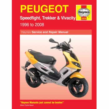 Scooters Peugeot Speedfight, Trekker & Vivacity (96 - 08)