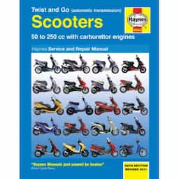 Twist & Go (automatique) Scooters 50 - 250cc