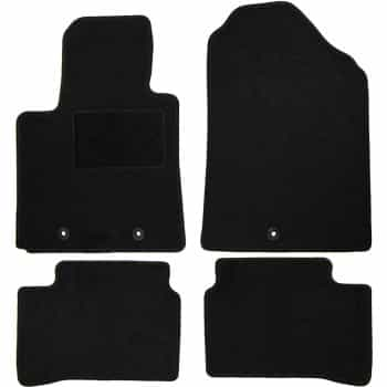 Tapis voiture pour Hyundai I10 2014-4 pièces