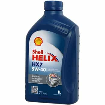 Huile moteur Shell Helix HX7 5W40 A3/B3/B4 1L