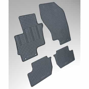 Tapis en caoutchouc adaptés pour Mitsubishi Outlander 2012- y compris PHEV (4 pièces + système de montage)