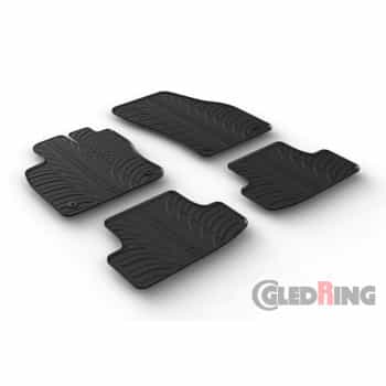 Tapis en caoutchouc pour Audi Q2 11/2016- (4 pièces)