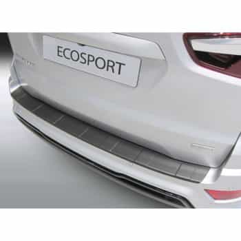 Protection de pare-chocs arrière en ABS Ford Ecosport Facelift 2018- Noir 'Ribbed'
