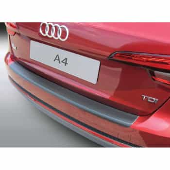 Protection de seuil arrière (ABS) Audi A4 Avant 11 / 2015- (sauf S4) Noir