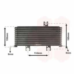 Radiateur d'huile de boîte automatique 13013711 International Radiators