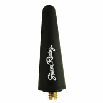 Antenne en caoutchouc Simoni Racing 'Fun' - Noir - Longueur 5cm