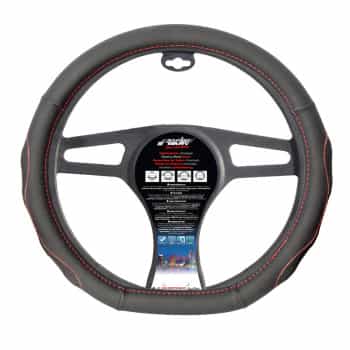 Couvre Volant Simoni Racing Compe Fond Plat Noir/Rouge