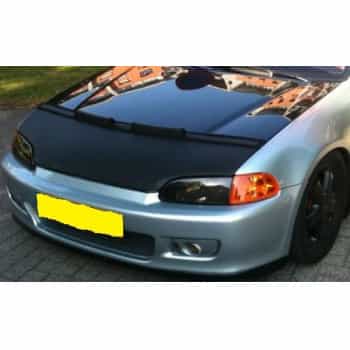 Déflecteur de Bra de Capot Honda Civic berline 1992-1995 noir