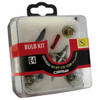 Kit d'ampoules de rechange Carpoint H1/H7