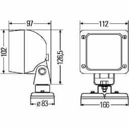 Werkl UltraBeam 12V extra large avec aimant