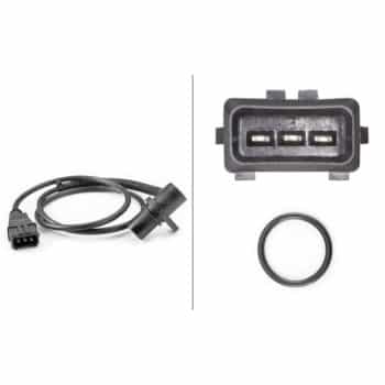 Capteur d'angle, vilebrequin 6PU 009 163-831 Hella