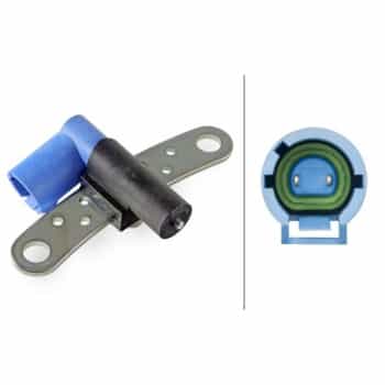 Capteur d'angle, vilebrequin 6PU 009 163-851 Hella