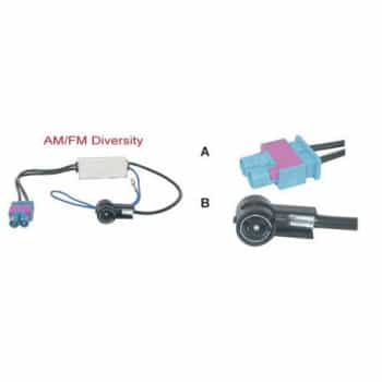 Adaptateur d'antenne Diversity AM / FM actif actif