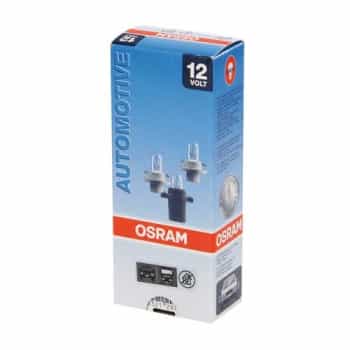 Osram BX8.5d vert menthe 12V 2W