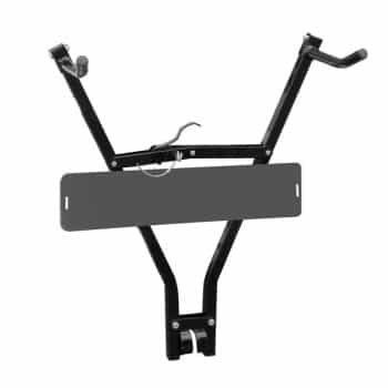 Attelage de porte-vélos + support de plaque d'immatriculation BC 018918 Carpoint