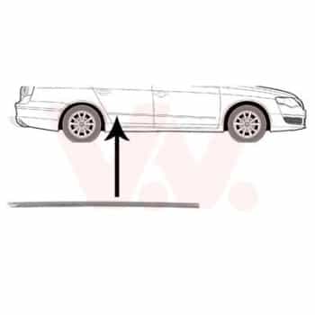 Baguette et bande protectrice, porte
