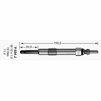Bougie de préchauffage D-Power 3413 NGK