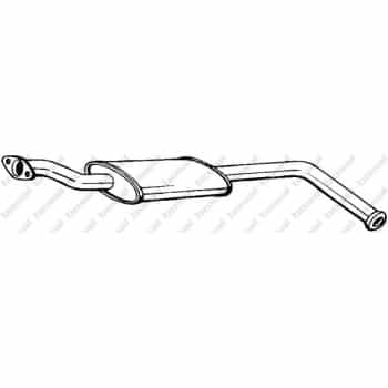 Silencieux central 200-443 Bosal