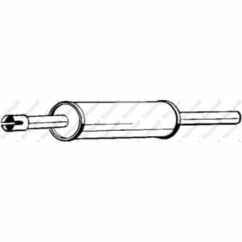 Silencieux central 233-701 Bosal