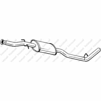 Silencieux central 279-725 Bosal
