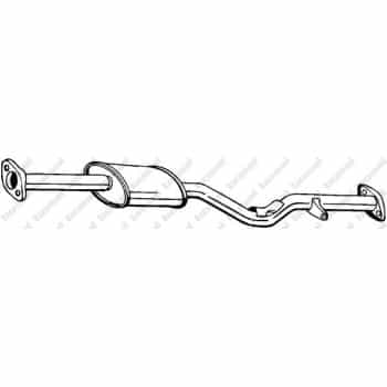 Silencieux central 280-811 Bosal