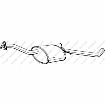 Silencieux central 281-057 Bosal