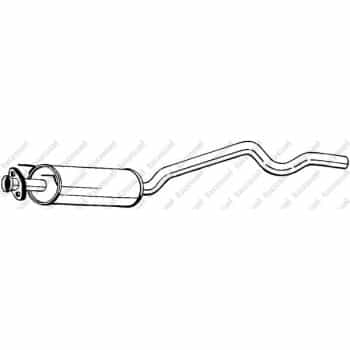 Silencieux central 281-461 Bosal
