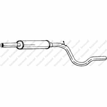 Silencieux central 281-749 Bosal