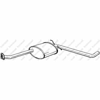 Silencieux central 282-067 Bosal