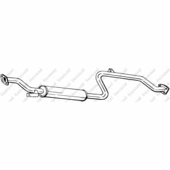 Silencieux central 283-293 Bosal