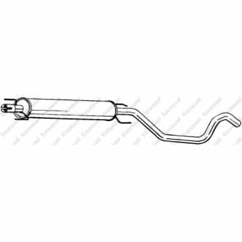 Silencieux central 285-425 Bosal