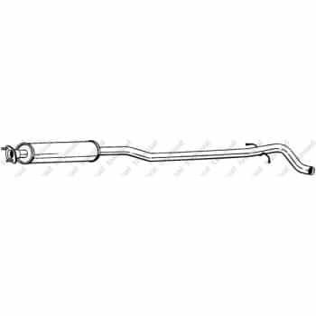 Silencieux central 286-191 Bosal
