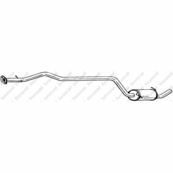 Silencieux central 286-263 Bosal