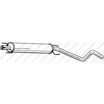 Silencieux central 286-743 Bosal