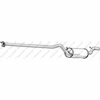 Silencieux central 287-171 Bosal